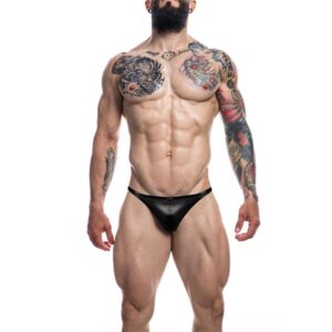 Slip BDSM similicuir pour Homme