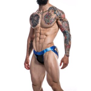 Slip BDSM pour Homme Bleu