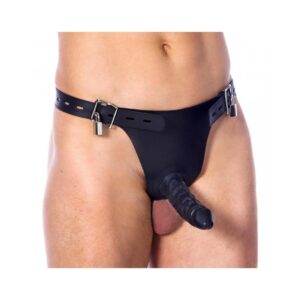 Ceinture de chasteté avec entrave pénis