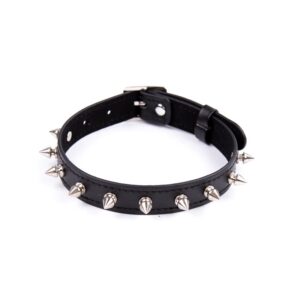 Collier BDSM clouté