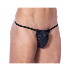 String en cuir pour homme élastique