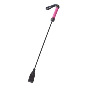 Cravache BDSM en cuir 70cm