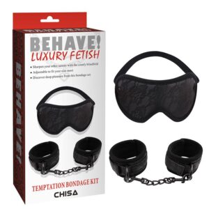 Kit bandeau et menottes bondage