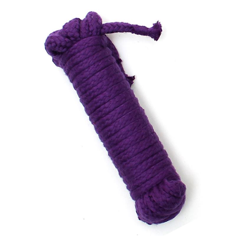 Corde De Barrière En Chanvre Polychanvre - 25 Mm De Diamètre, Avec Embouts à Pression - Longueurs 1m, 1.5m, 2m